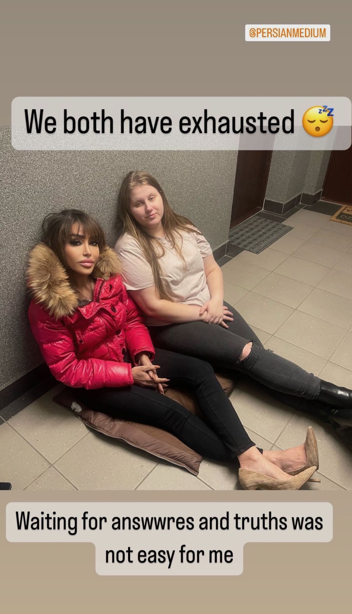 Dr Fia and I am Madeleine McCann girl Julia looking sad