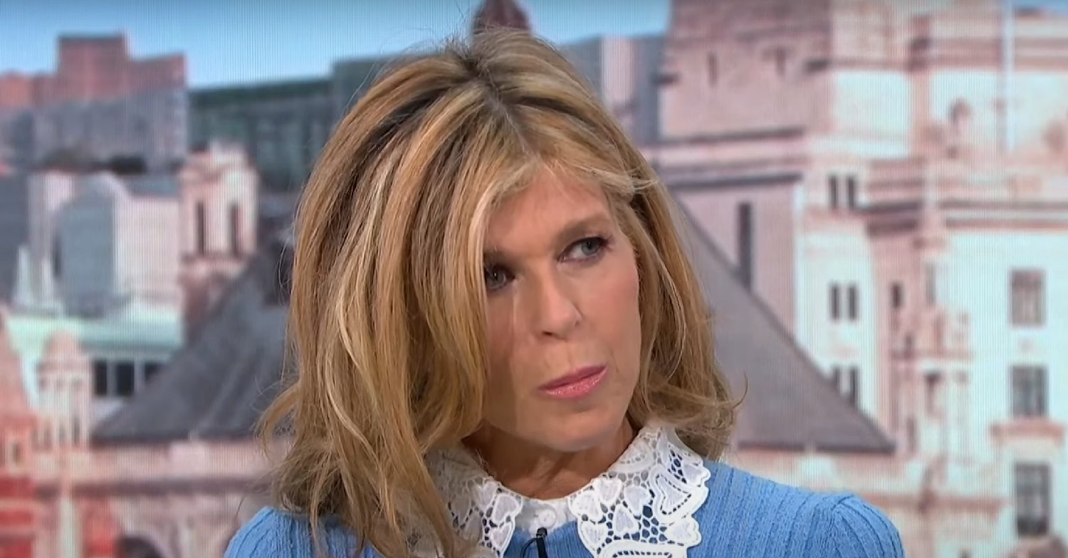 Kate Garraway speaking on GMB today