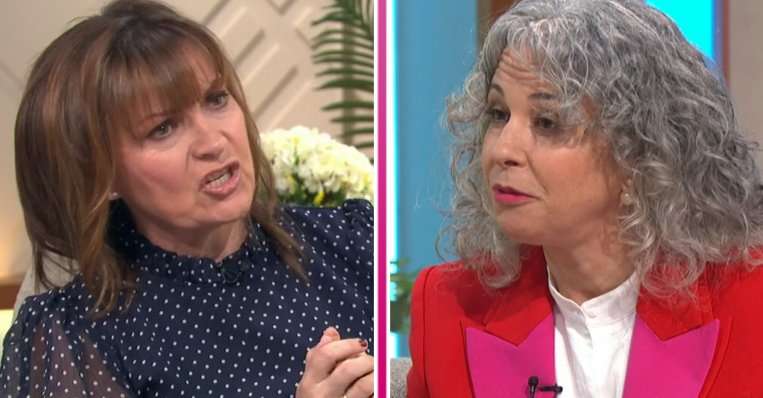 Lorraine and Anna Murphy speak on the show