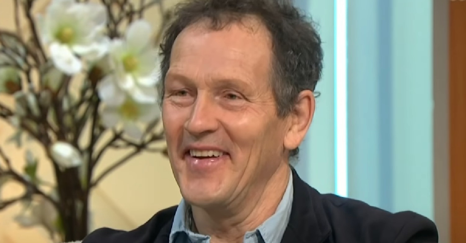 Monty Don smiling during Lorraine interview