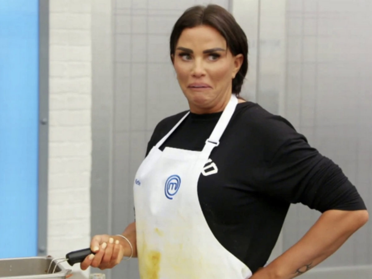 Katie Price on Masterchef