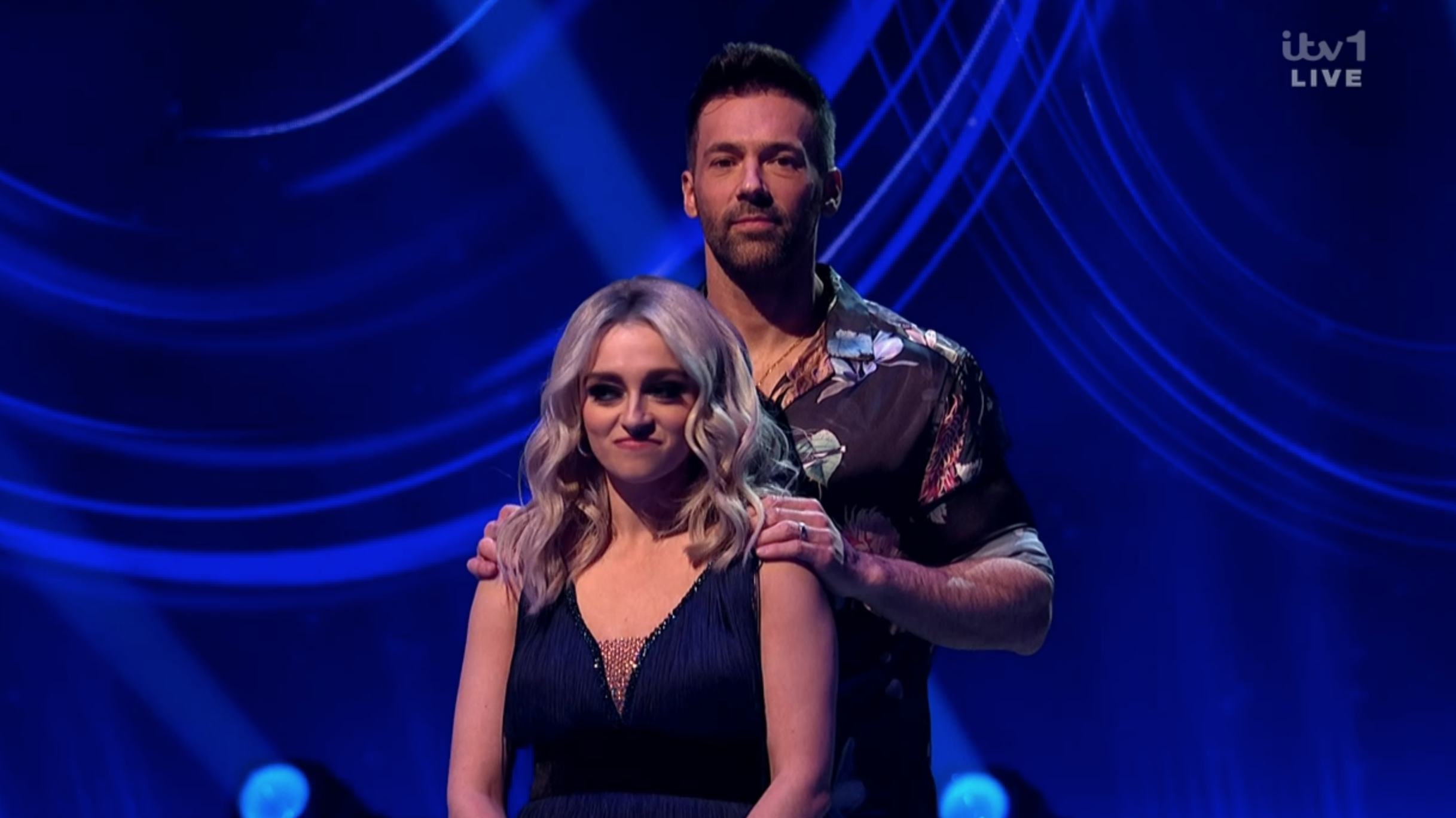 Sylvain and Mollie on Dancing On Ice