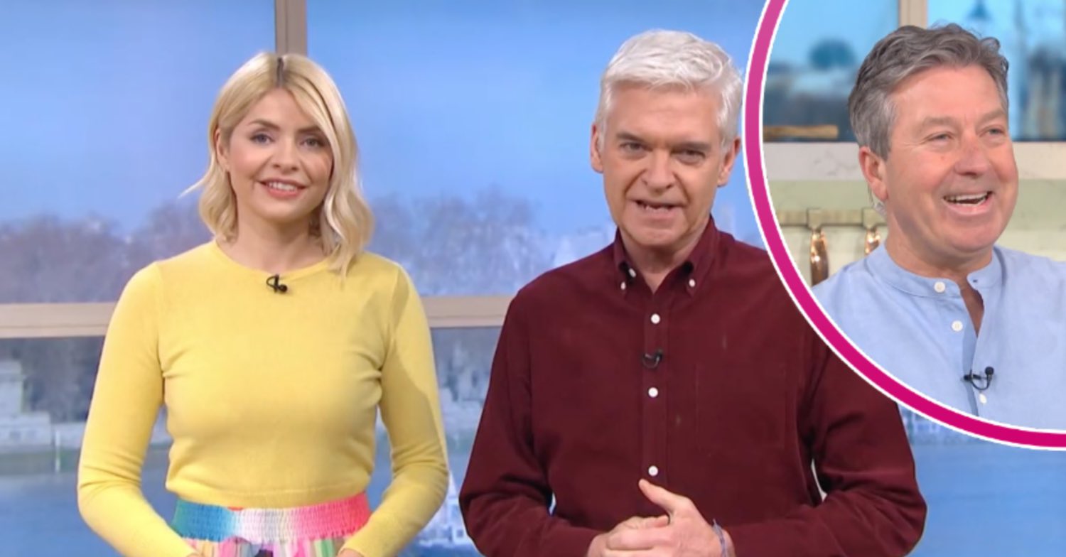 Holly Willoughby, Phillip Schofield and John Torode on This Morning