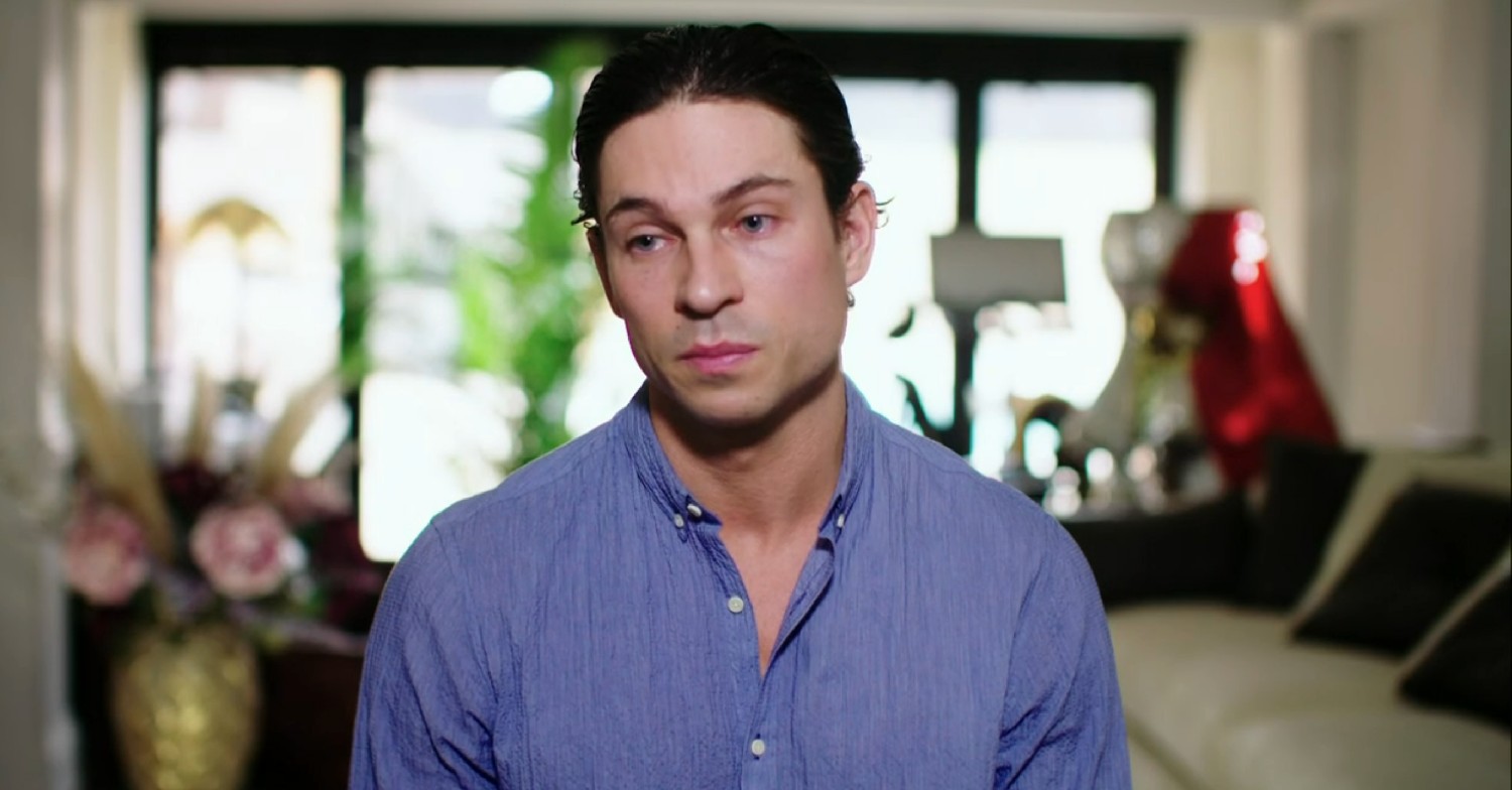 Joey Essex crying on Dancing On Ice