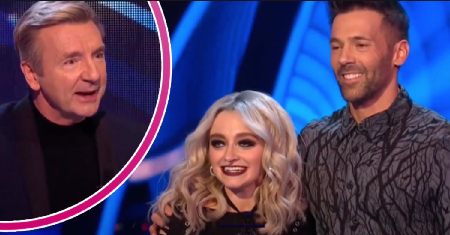 Mollie Gallagher, Sylvain Longchambon and Chris Dean on Dancing On Ice