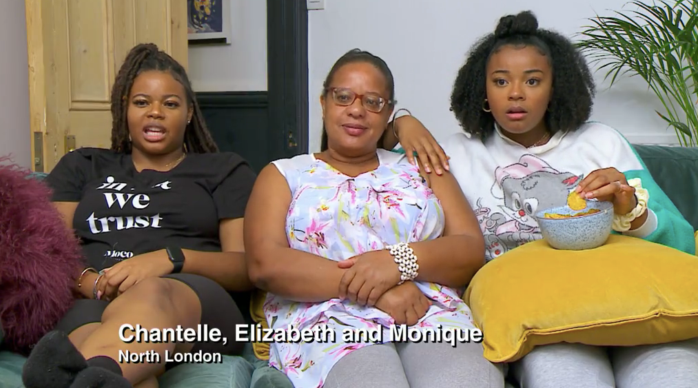 The Walker family smile on Gogglebox