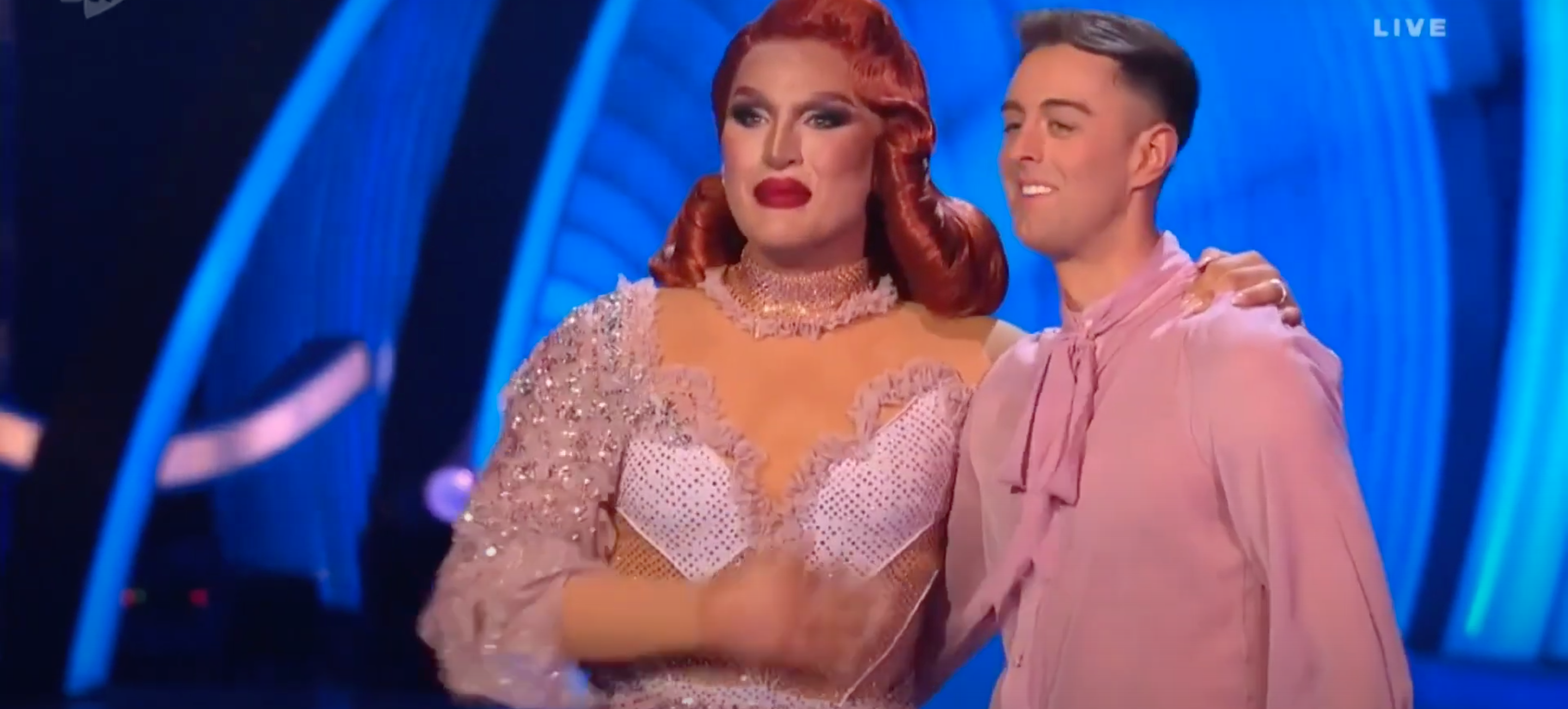 The Vivienne and Colin Grafton on Dancing On Ice 2023