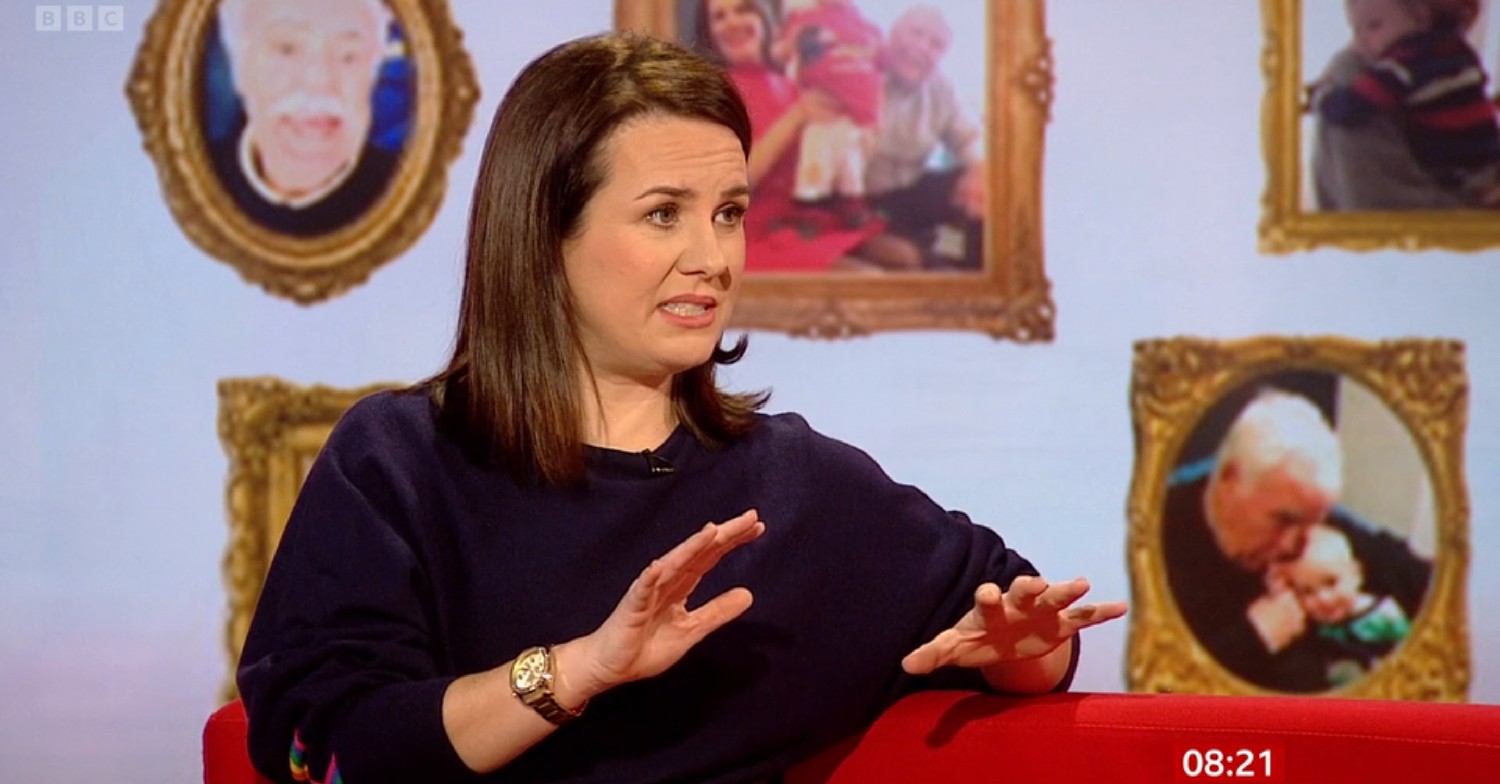 Nina Warhurst on BBC Breakfast