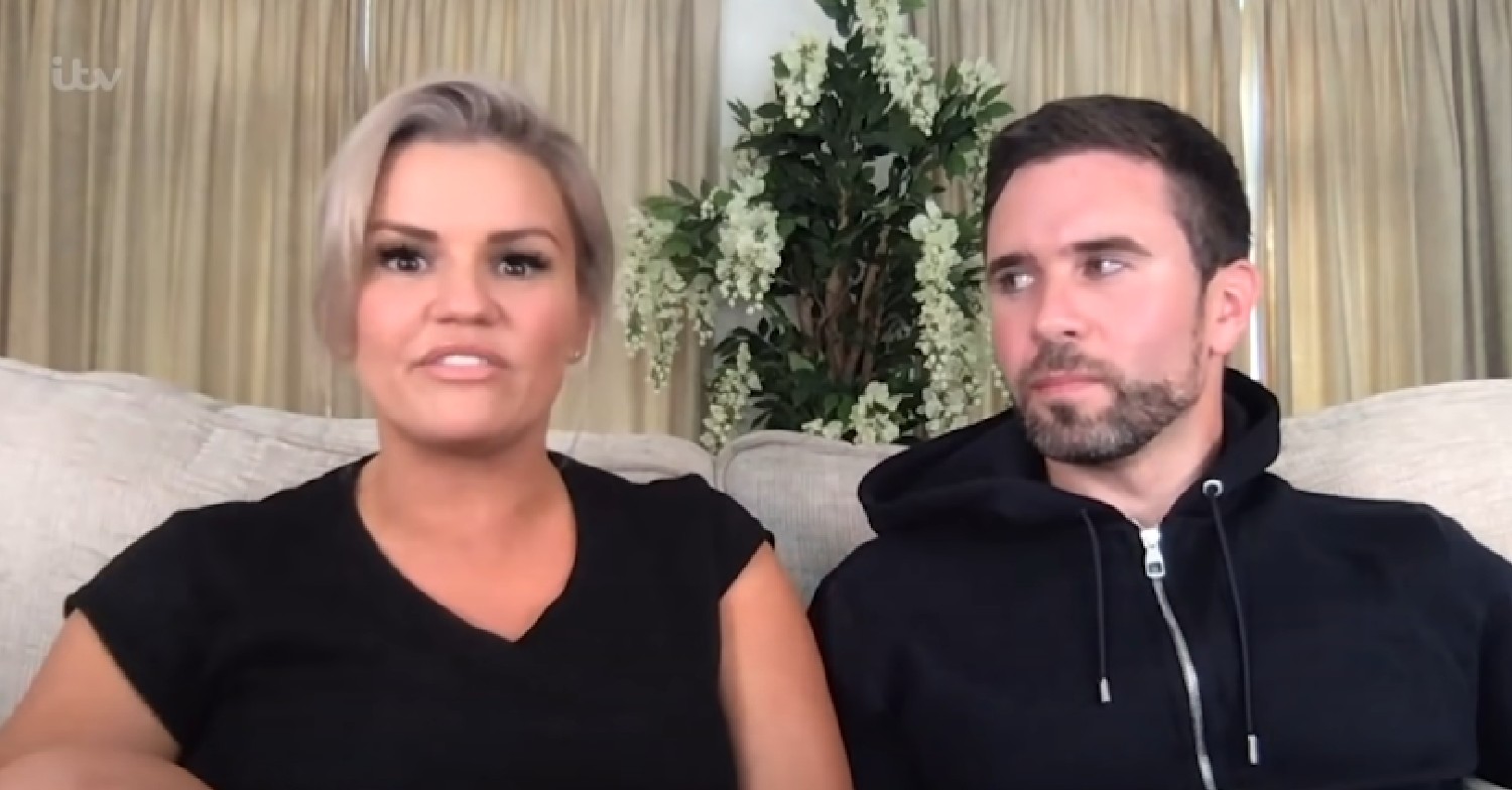 Kerry Katona and fiance Ryan Mahoney on Loose Women