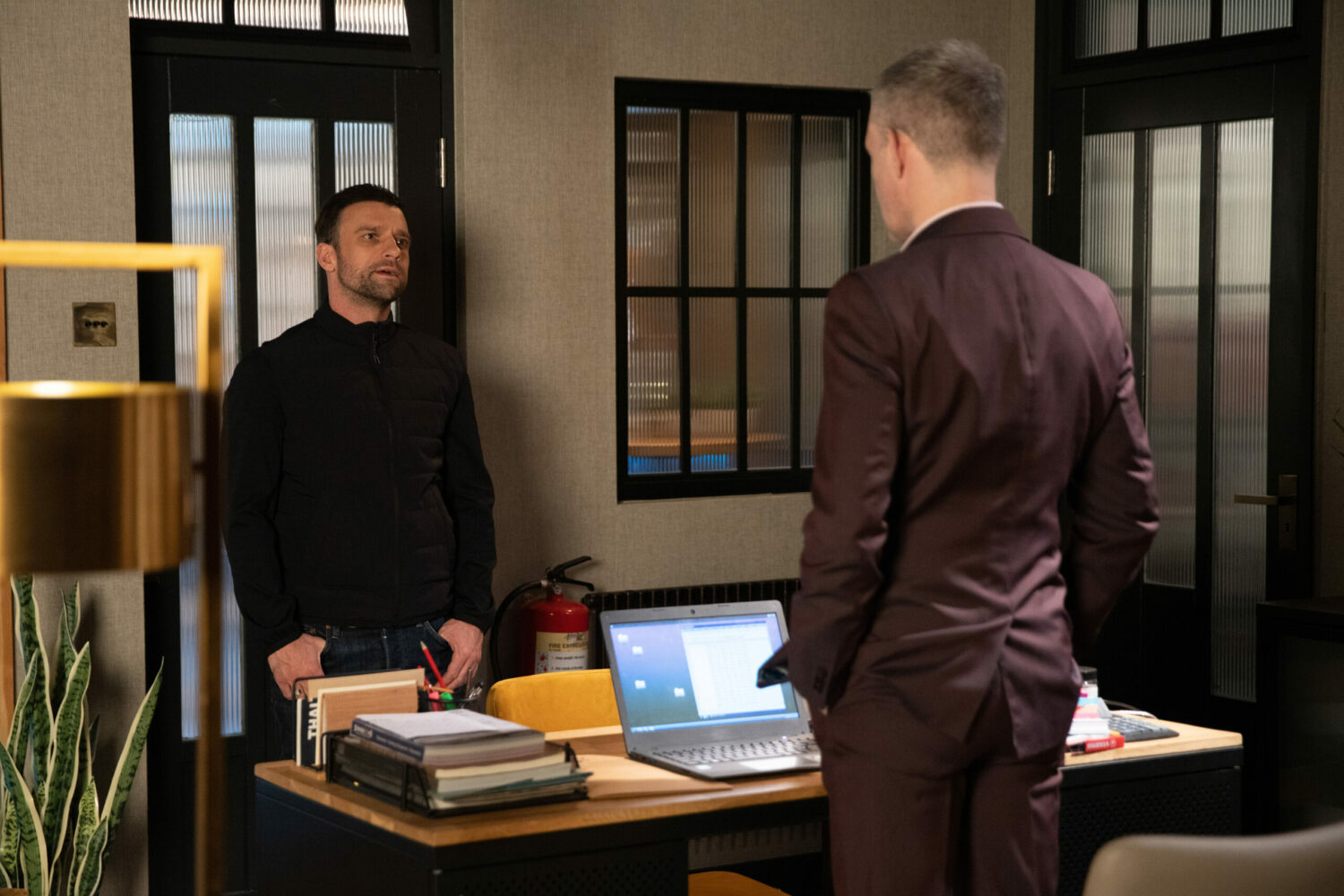 Damon tells Nick how is it in Coronation street