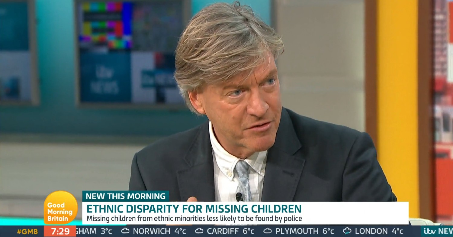 Richard Madeley on GMB today