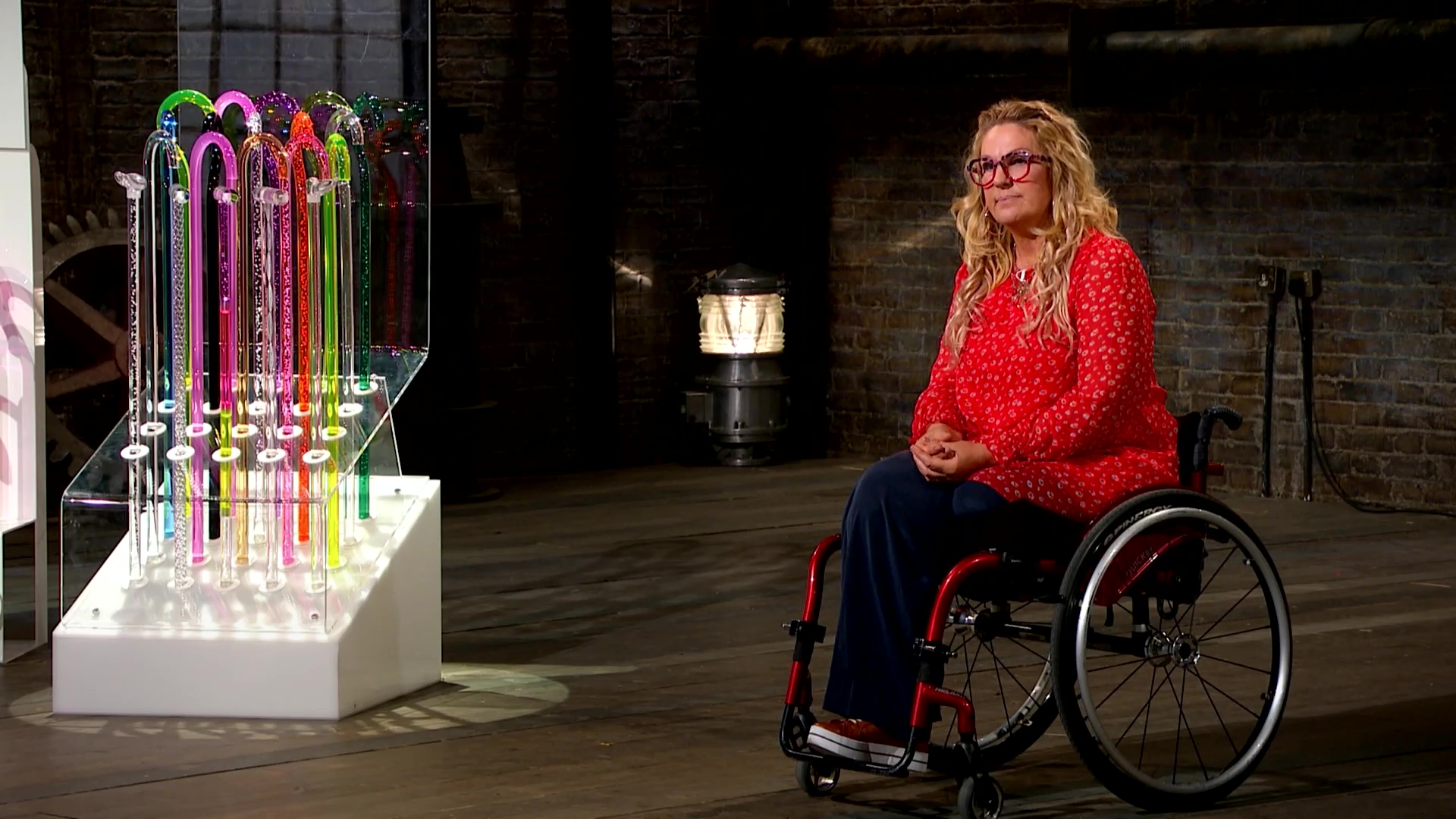 Lyndsay Watterson appearing on Dragons' Den in 2022