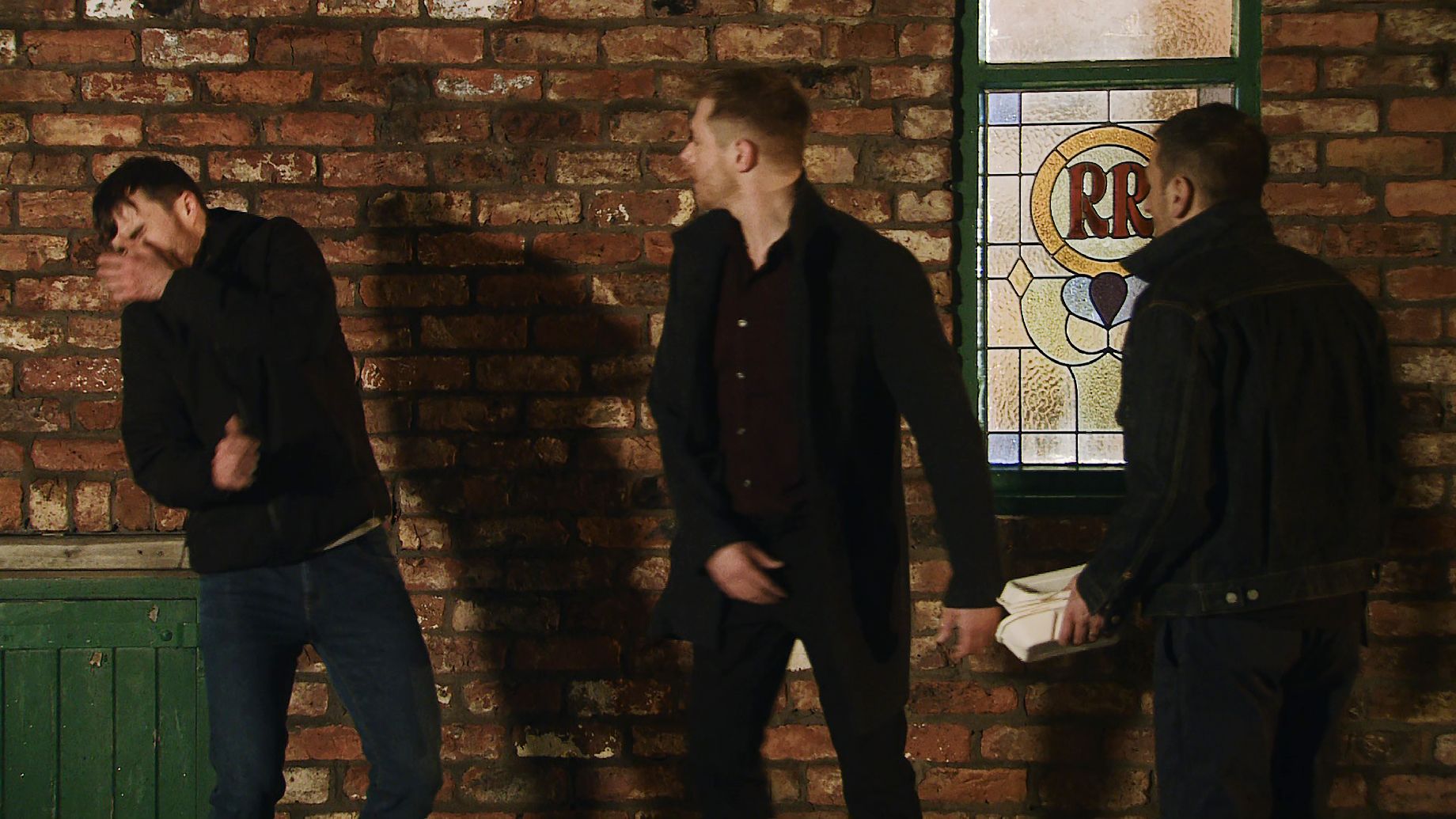 Coronation Street's Daniel, Justin and Peter are caught up in a fight