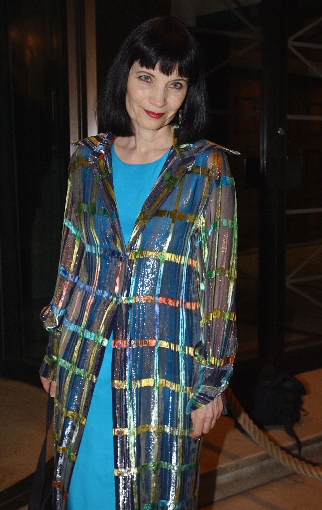 Astrologer Mystic Meg smiling at event