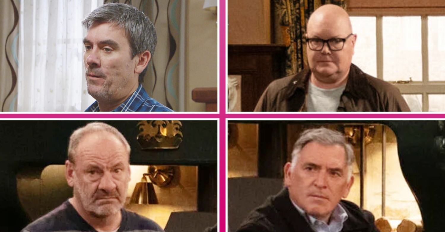 Emmerdale's Cain, Paddy, Jimmy and Bob comp image