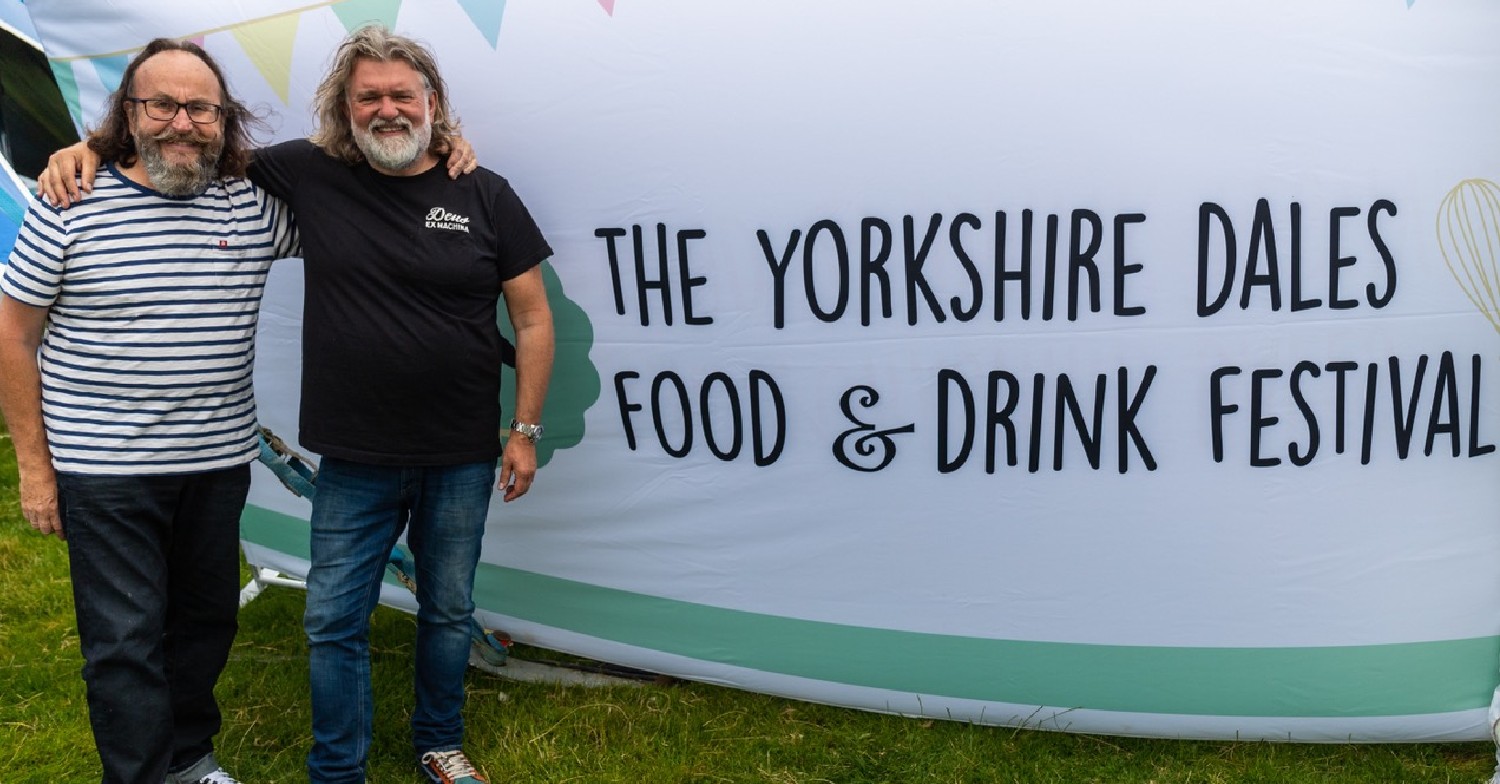 Hairy Bikers Dave Myers and Si King at Yorkshire Festival