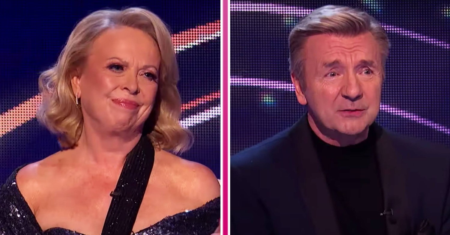Dancing On Ice judges Jayne Torvill and Christopher Dean both look pained