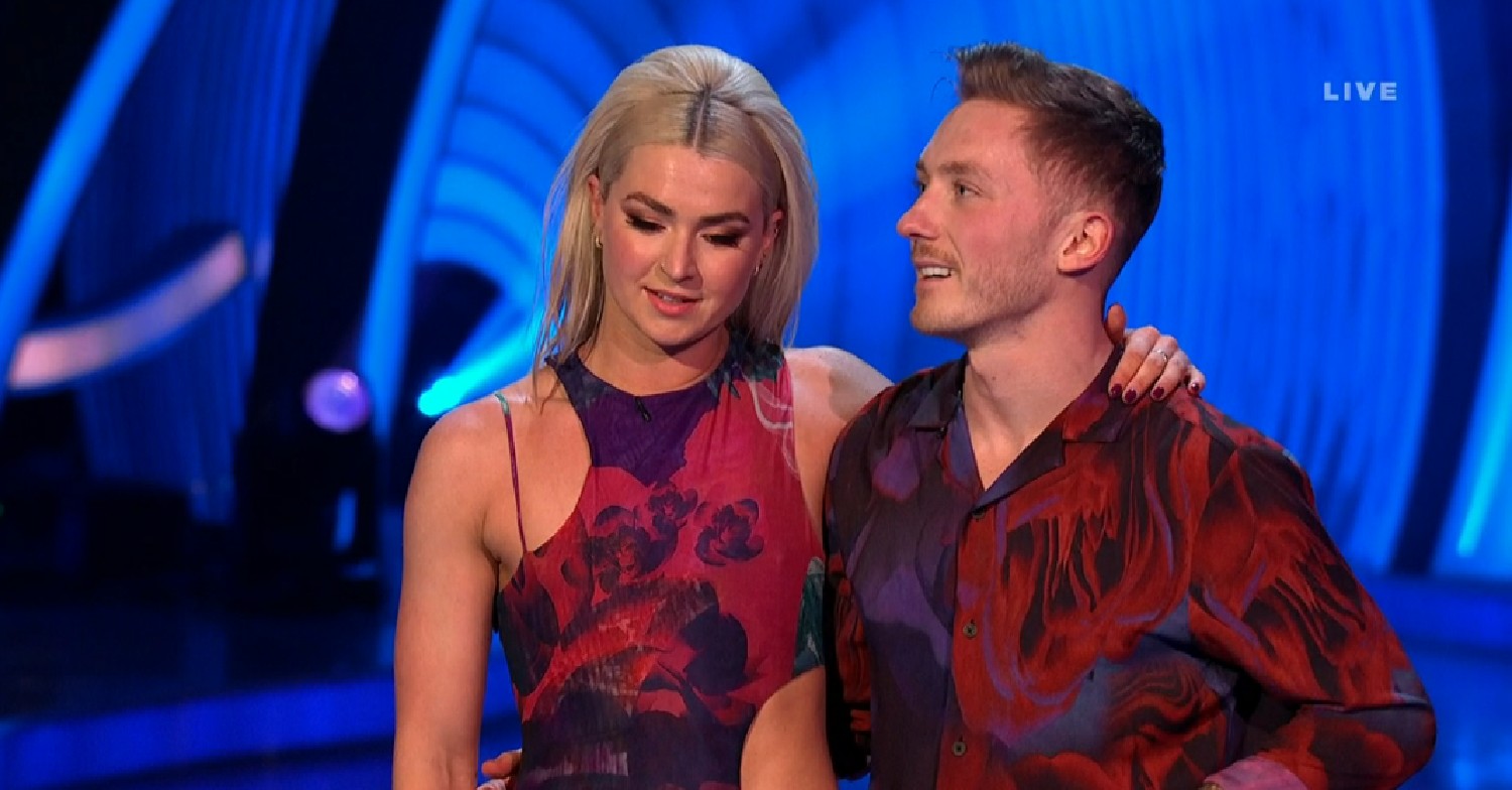 Olivia and Nile Wilson on Dancing On Ice
