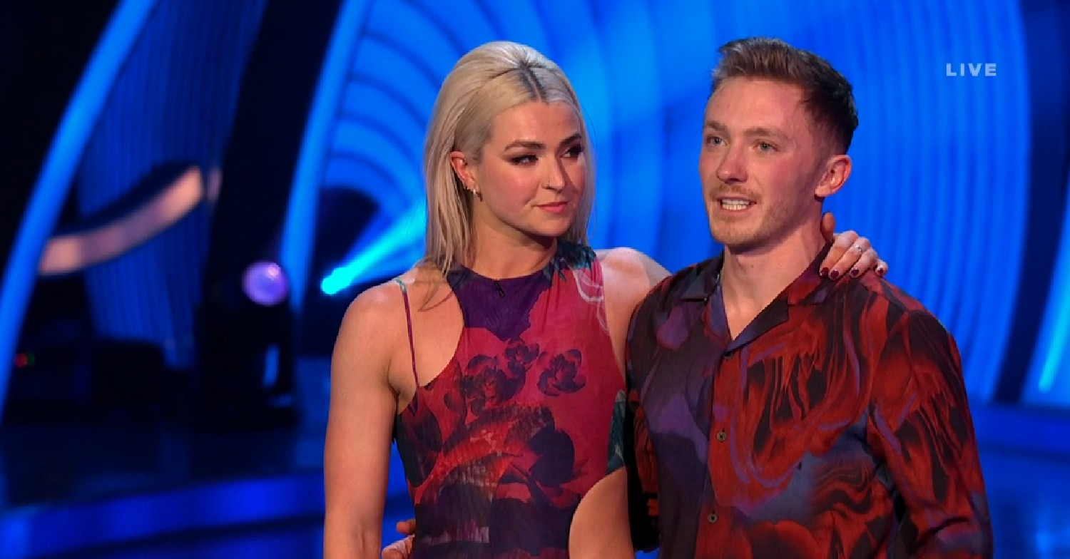 Olivia and Nile Wilson on Dancing On Ice