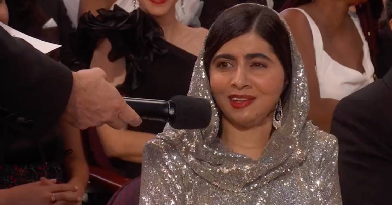 Malala Yousafzai is put on the spot
