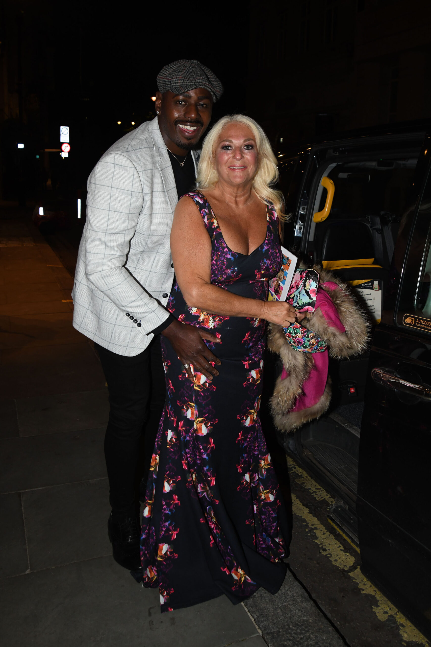 Vanessa Feltz and Ben Ofoedu smiling 