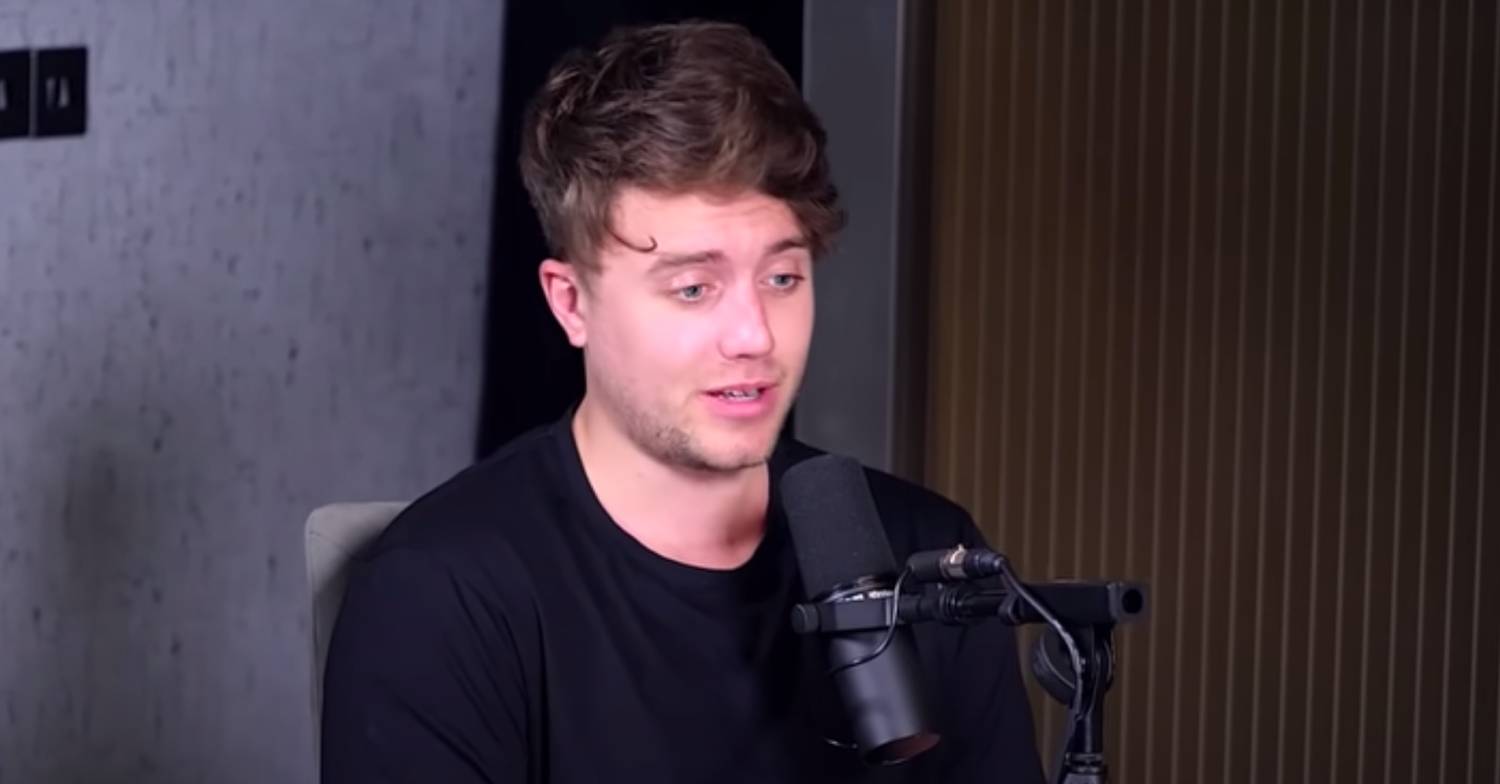Roman Kemp looks sorrowful