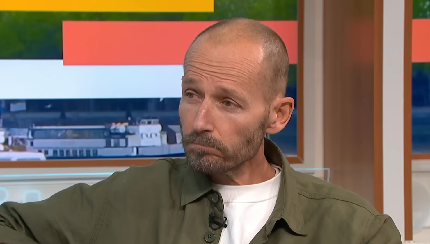 Jonnie Irwin frowns on GMB