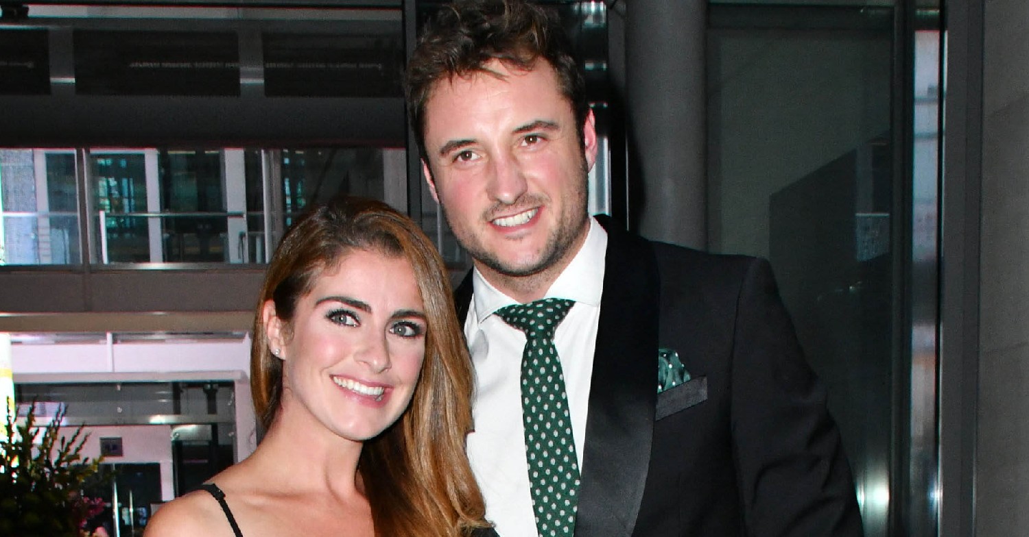 James Bye and Victoria Bye smiling