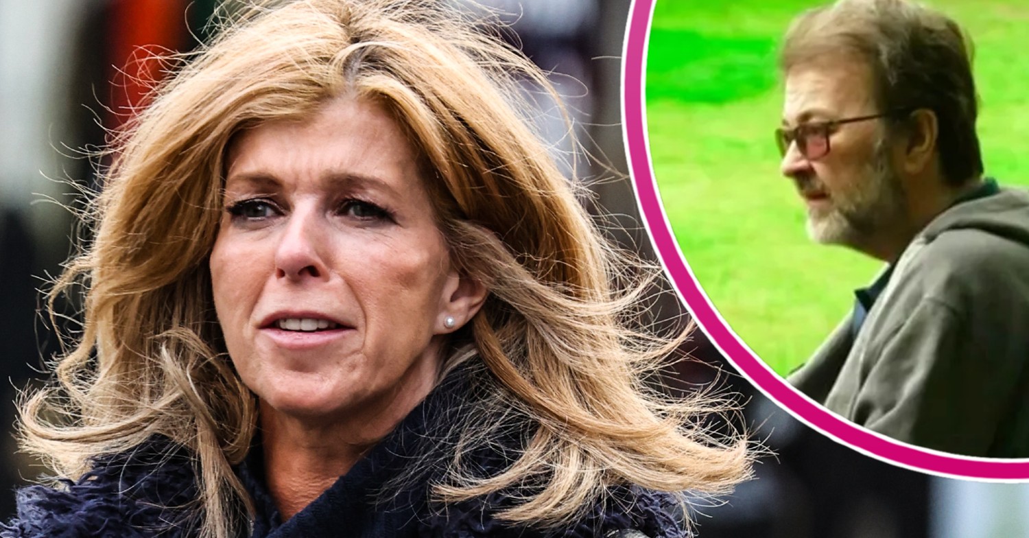 Kate Garraway walking in London, and husband Derek Draper in documentary