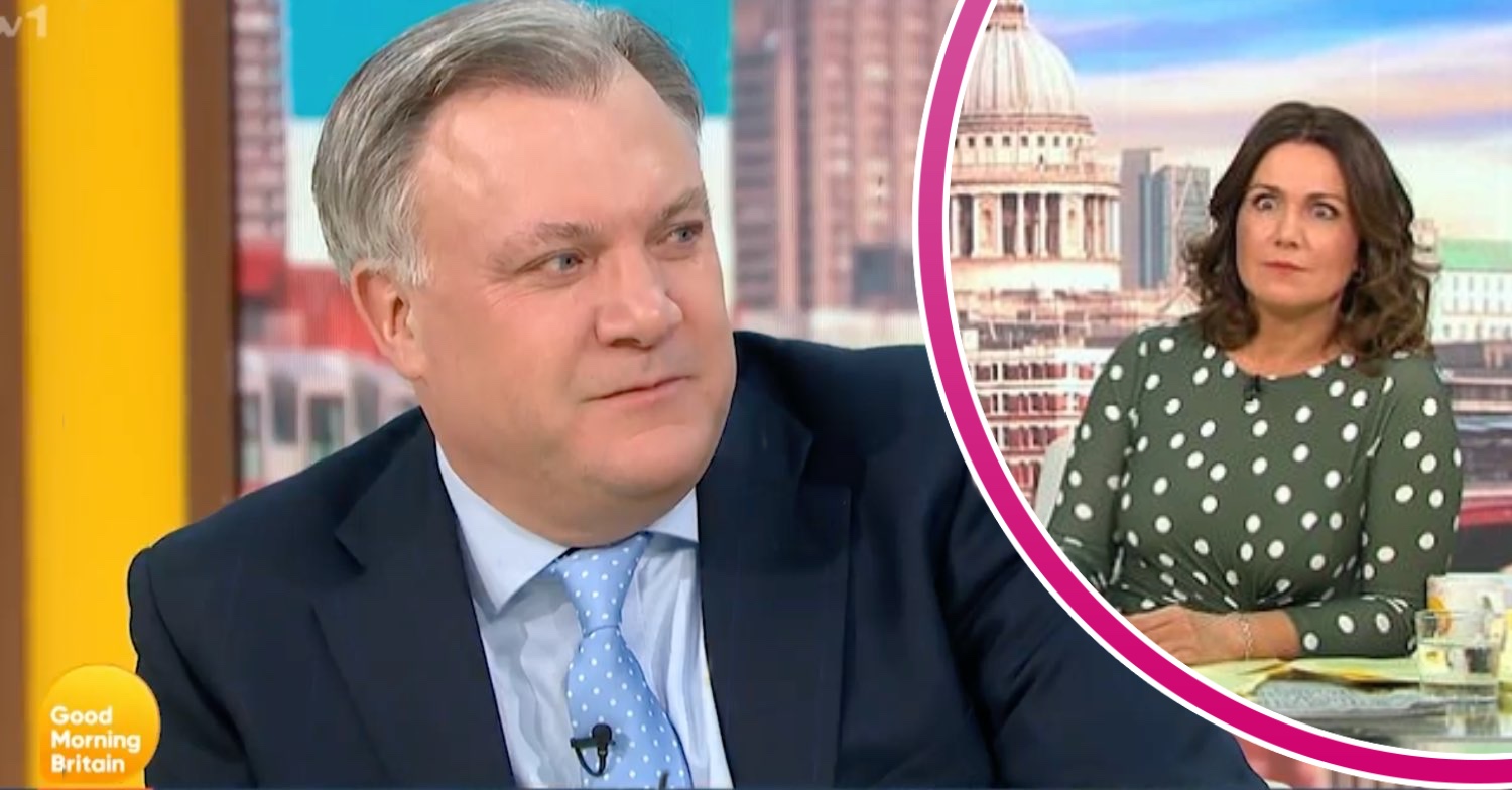 Ed Balls and Susanna Reid on GMB