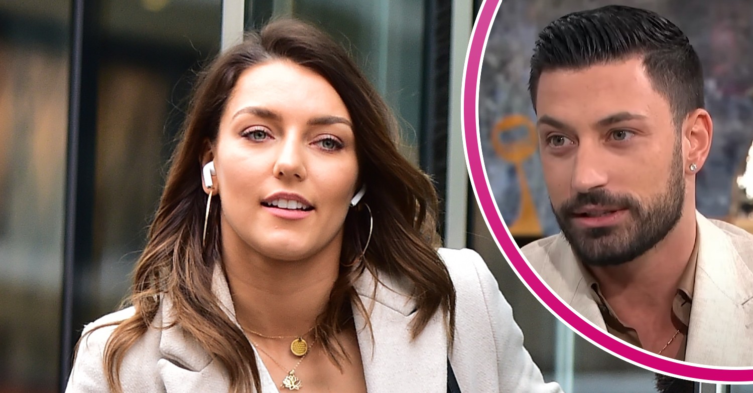 Strictly star Jowita walking outside / Giovanni Pernice on This Morning