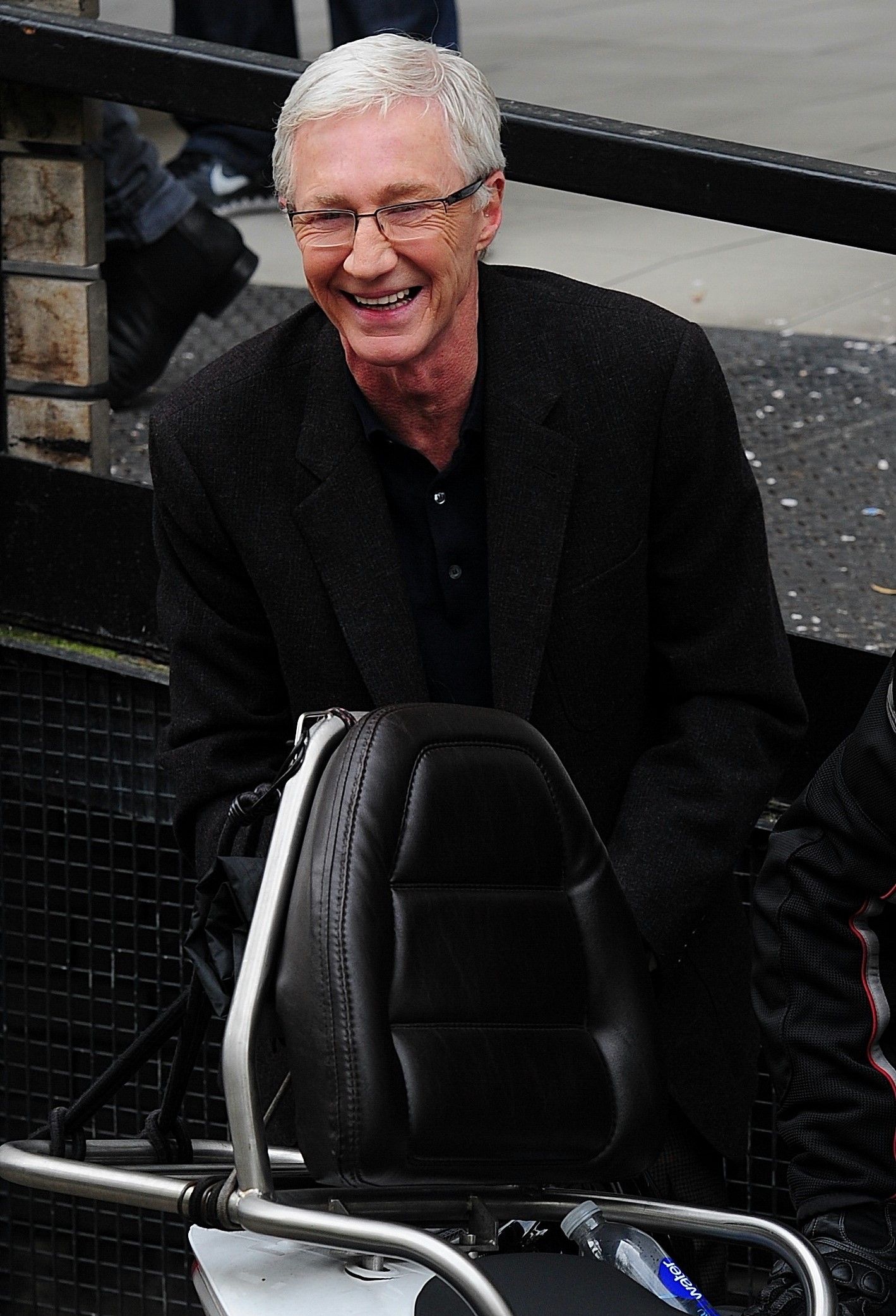 Paul O'Grady smiling outside ITV Studios
