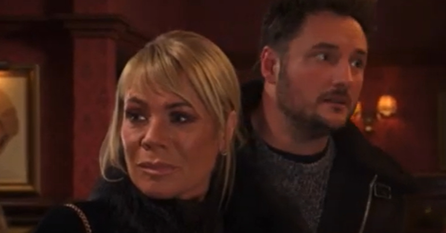 EastEnders' Sharon and Martin are in The Vic