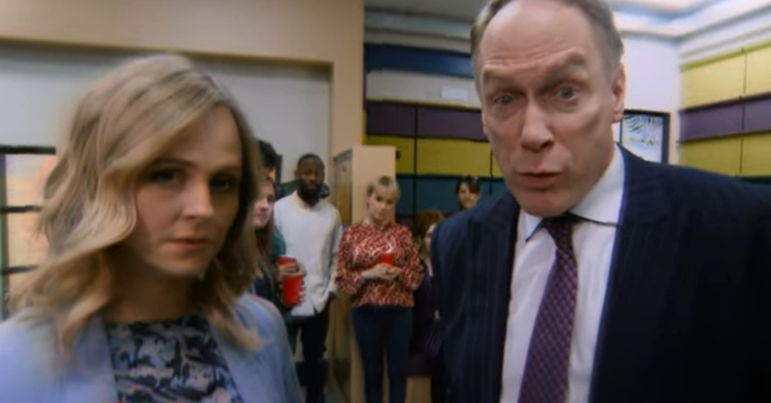 Coronation Street's Sarah and Stephen are distorted