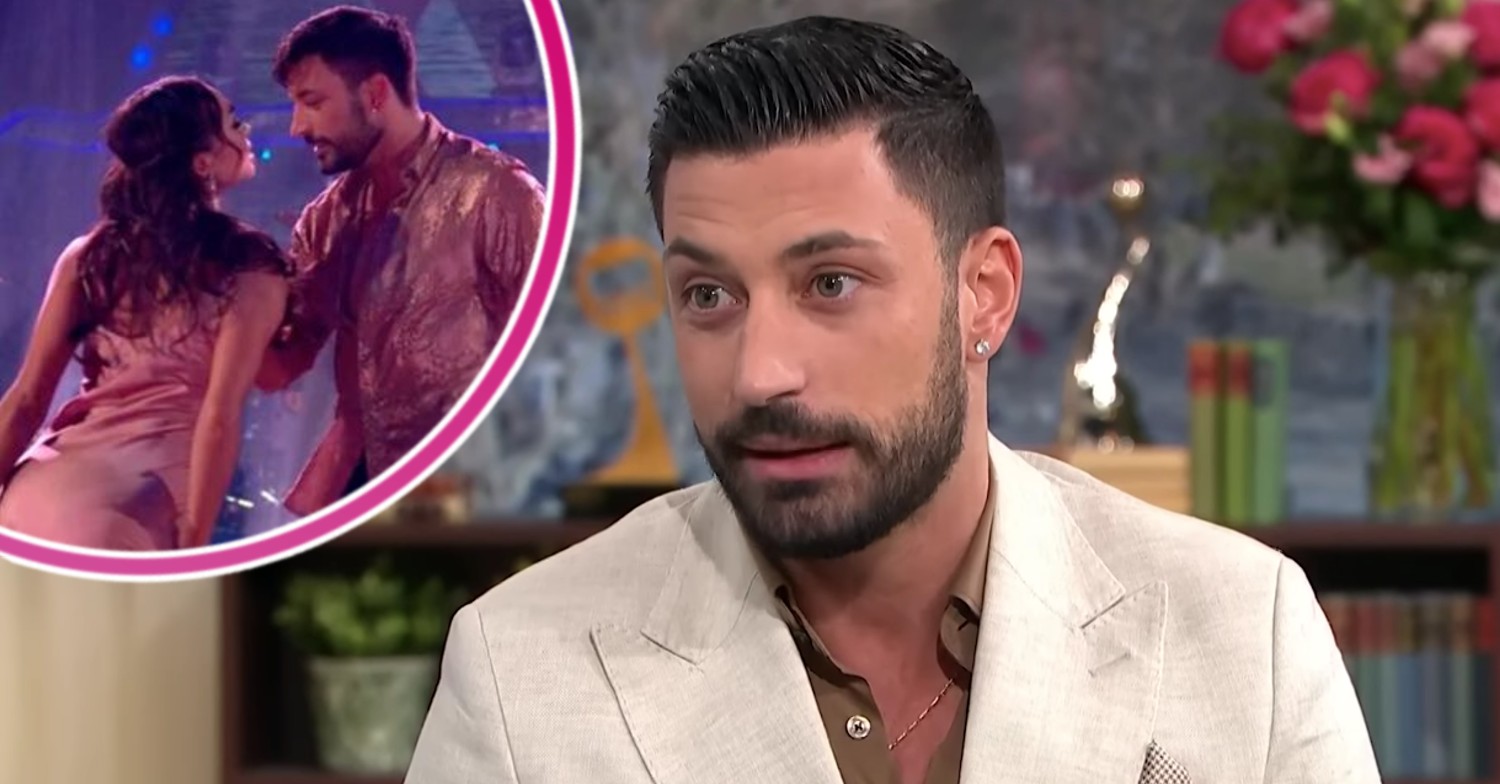 Giovanni Pernice dancing with Giovanni on This Morning