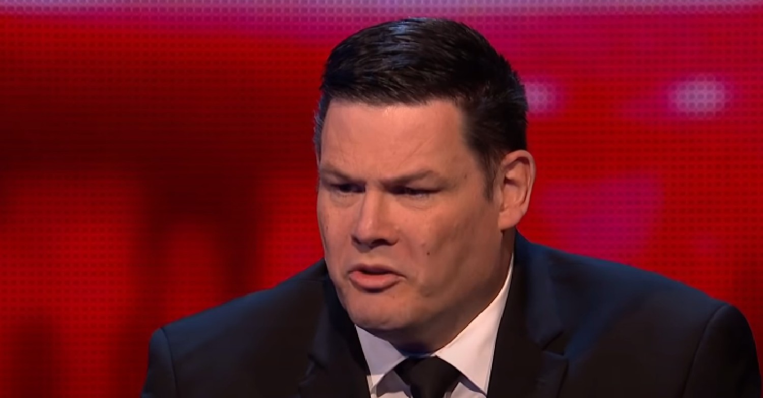 Mark Labbett looking stern on The Chase