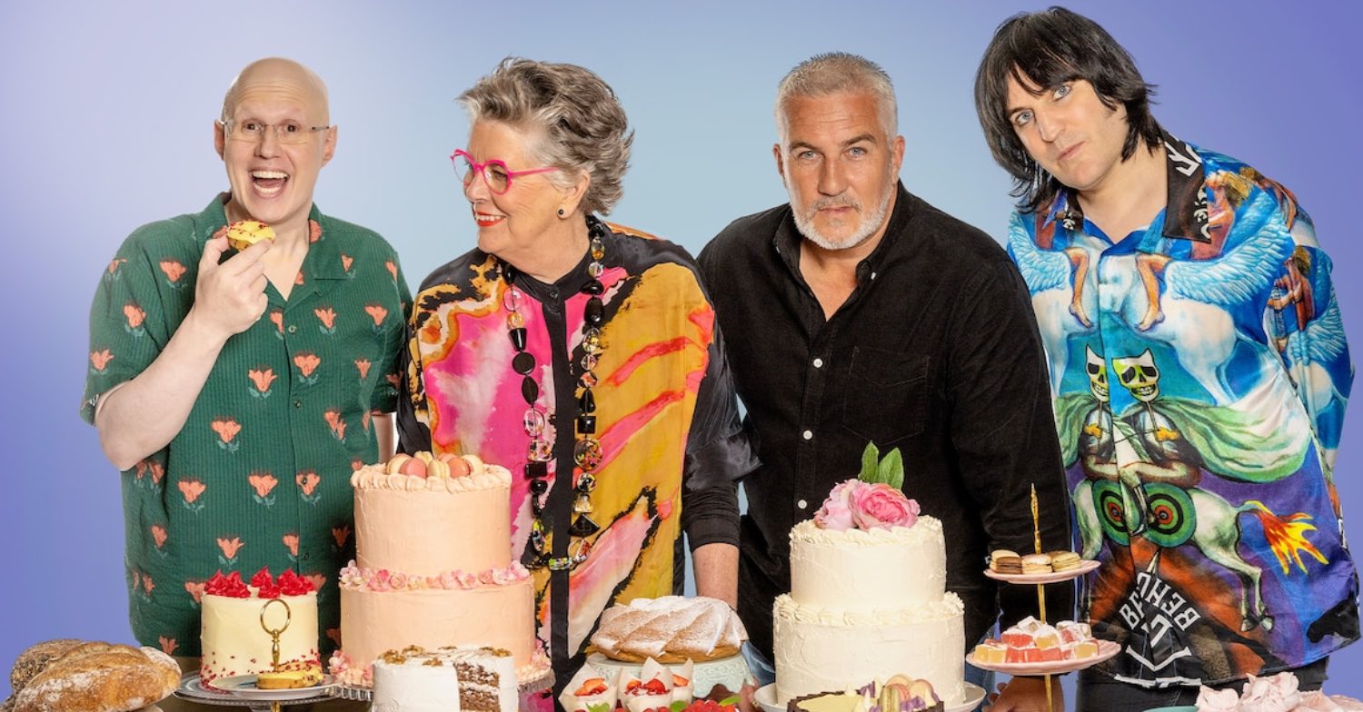 Great British Bake Off hosts