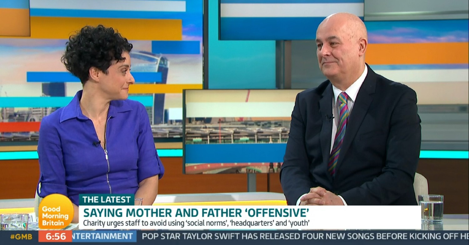 Jenny Kleeman and Iain Dale on GMB today