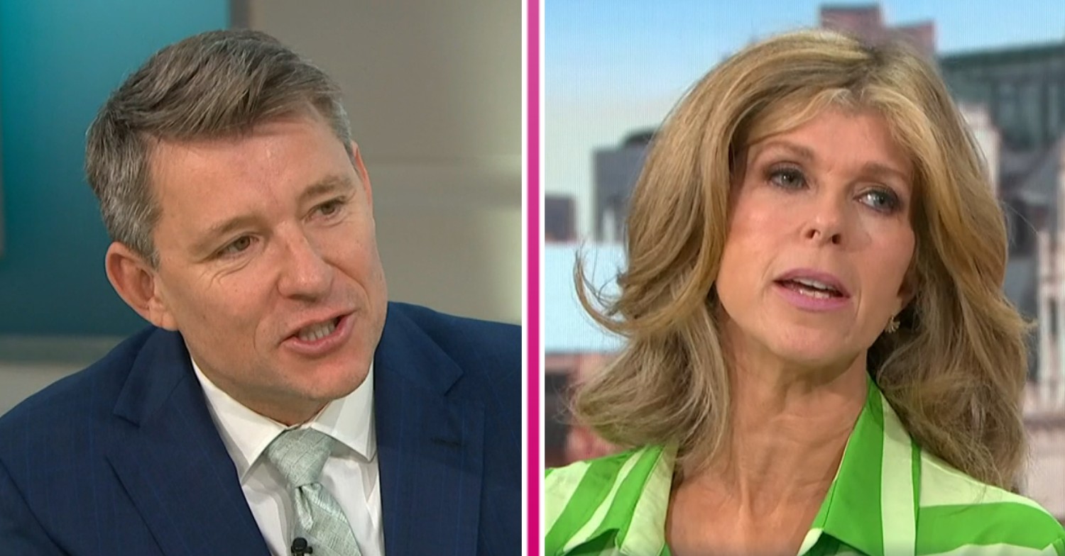 Ben Shephard and Kate Garraway on GMB today