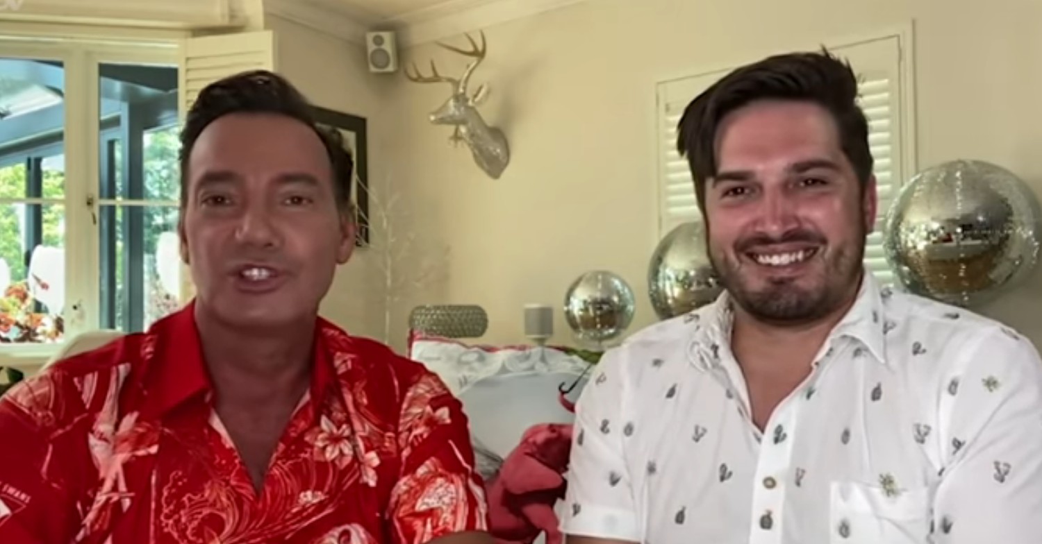 Craig Revel Horwood with partner 