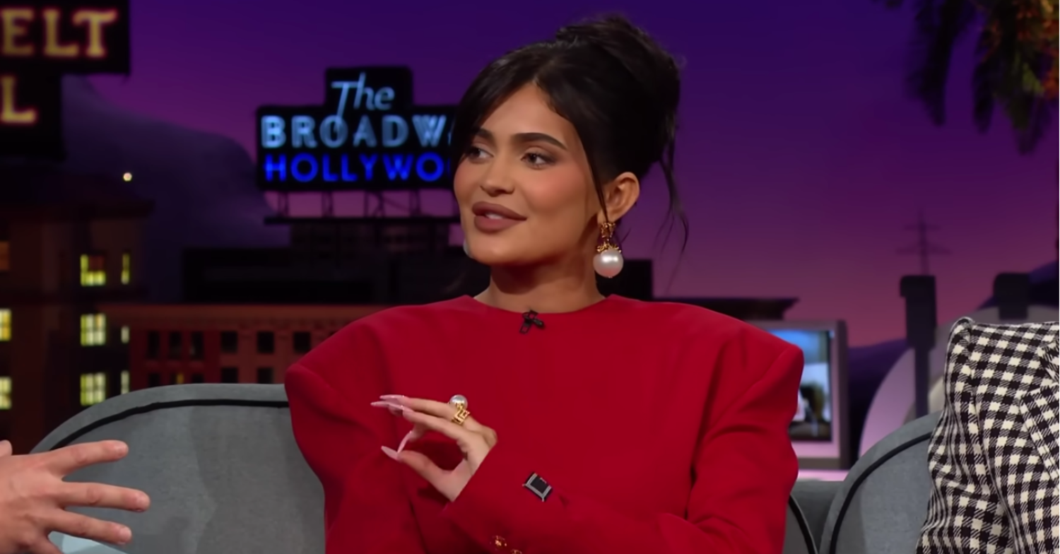 Kylie Jenner on James Corden's show