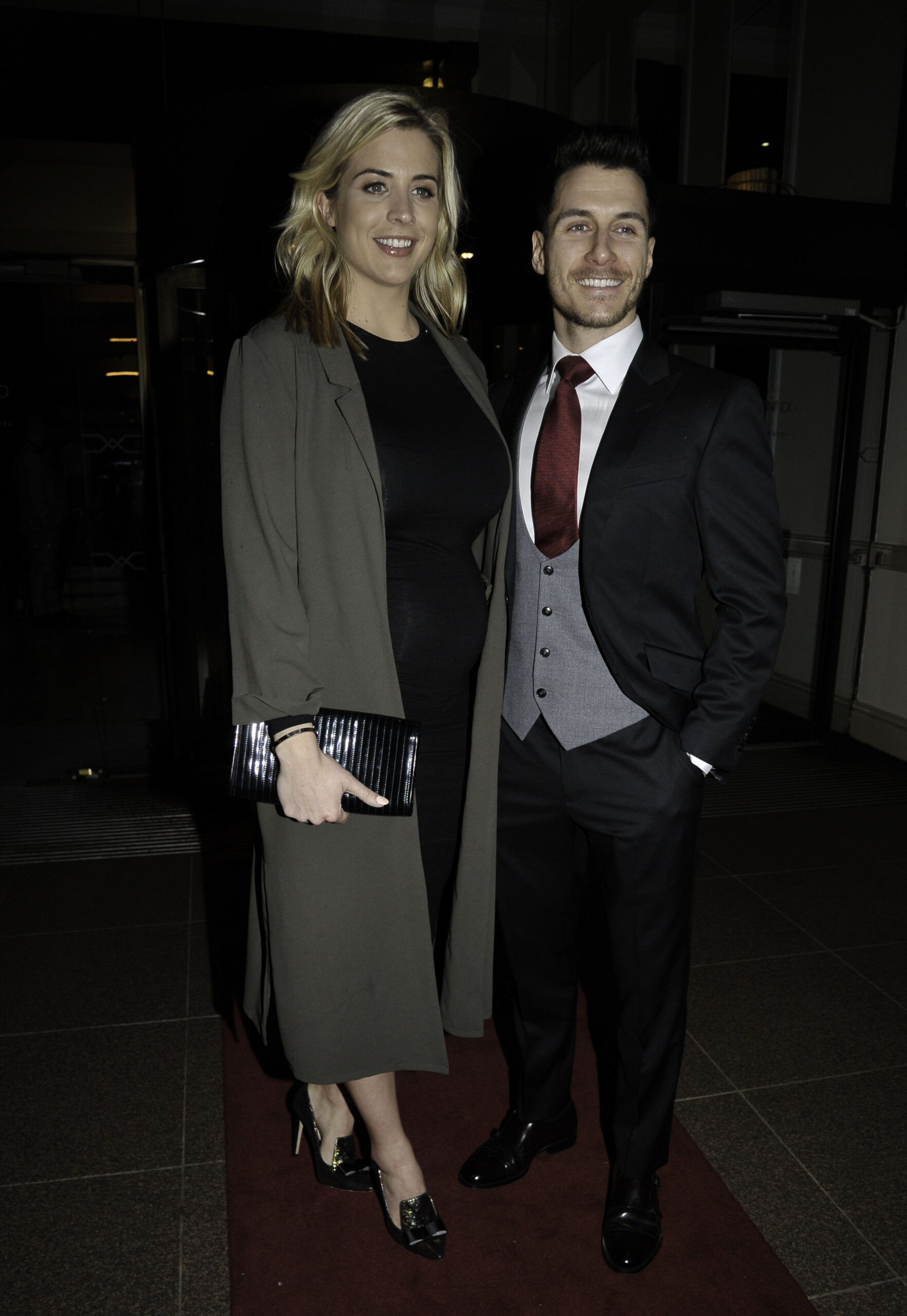 Gemma Atkinson and Gorka Marquez smiling