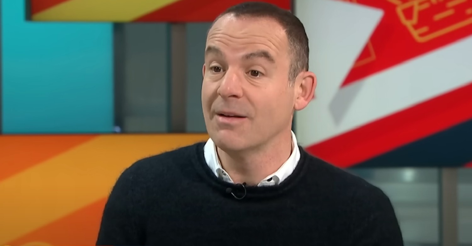 Martin Lewis speaking on GMB