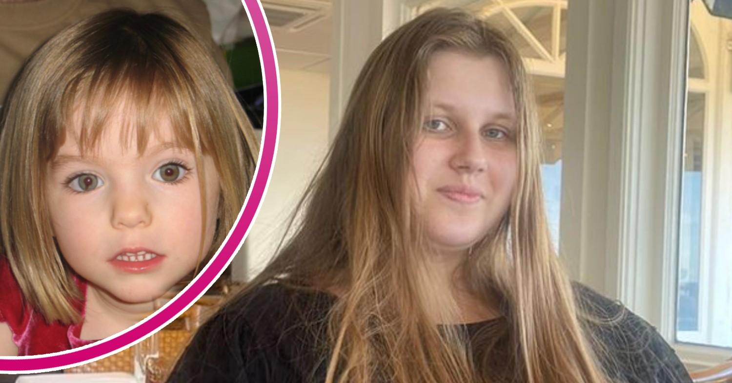 Julia Wandelt and Madeleine McCann smiling