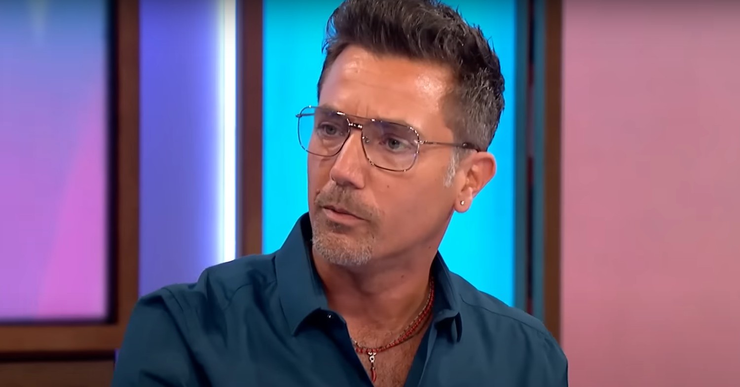 Gino D'Acampo talking on Loose Women