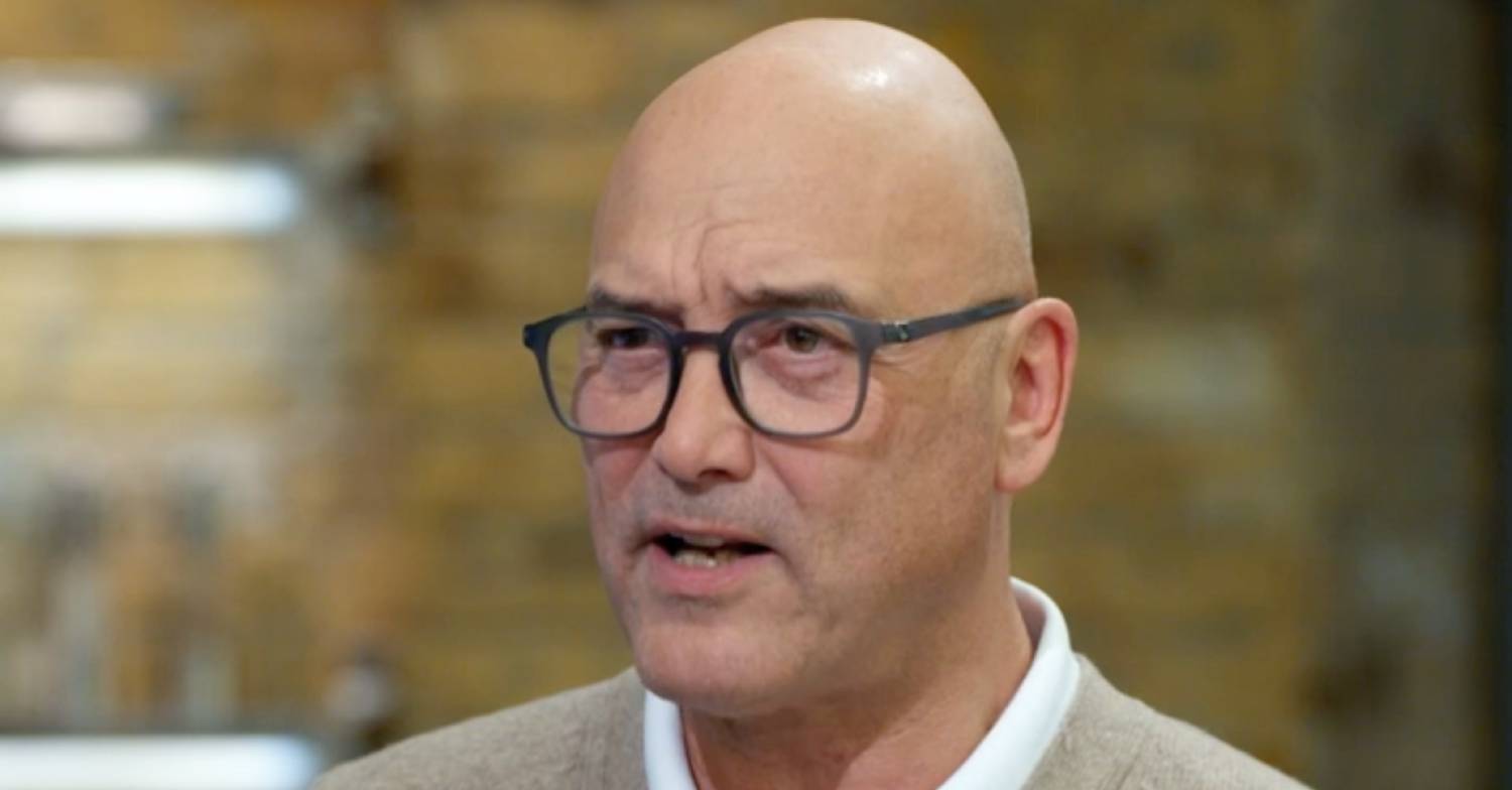 Gregg Wallace looks concerned