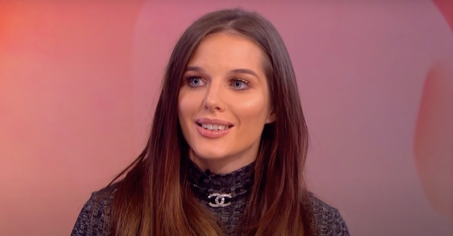 Helen Flanagan looking shocked on Loose Women
