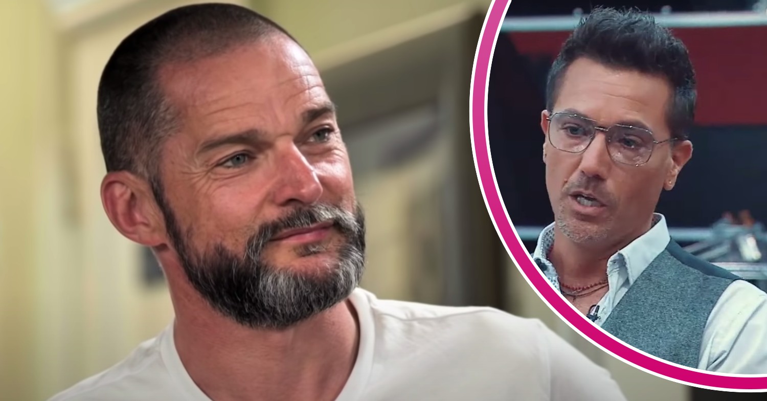 Fred Sirieix looks composed, Gino D'Acampo appears concerned