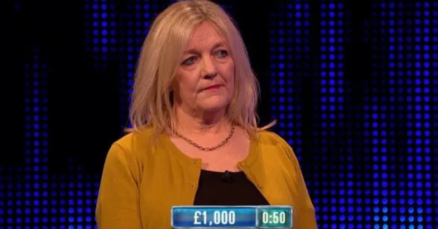 Debbie smiling on The Chase