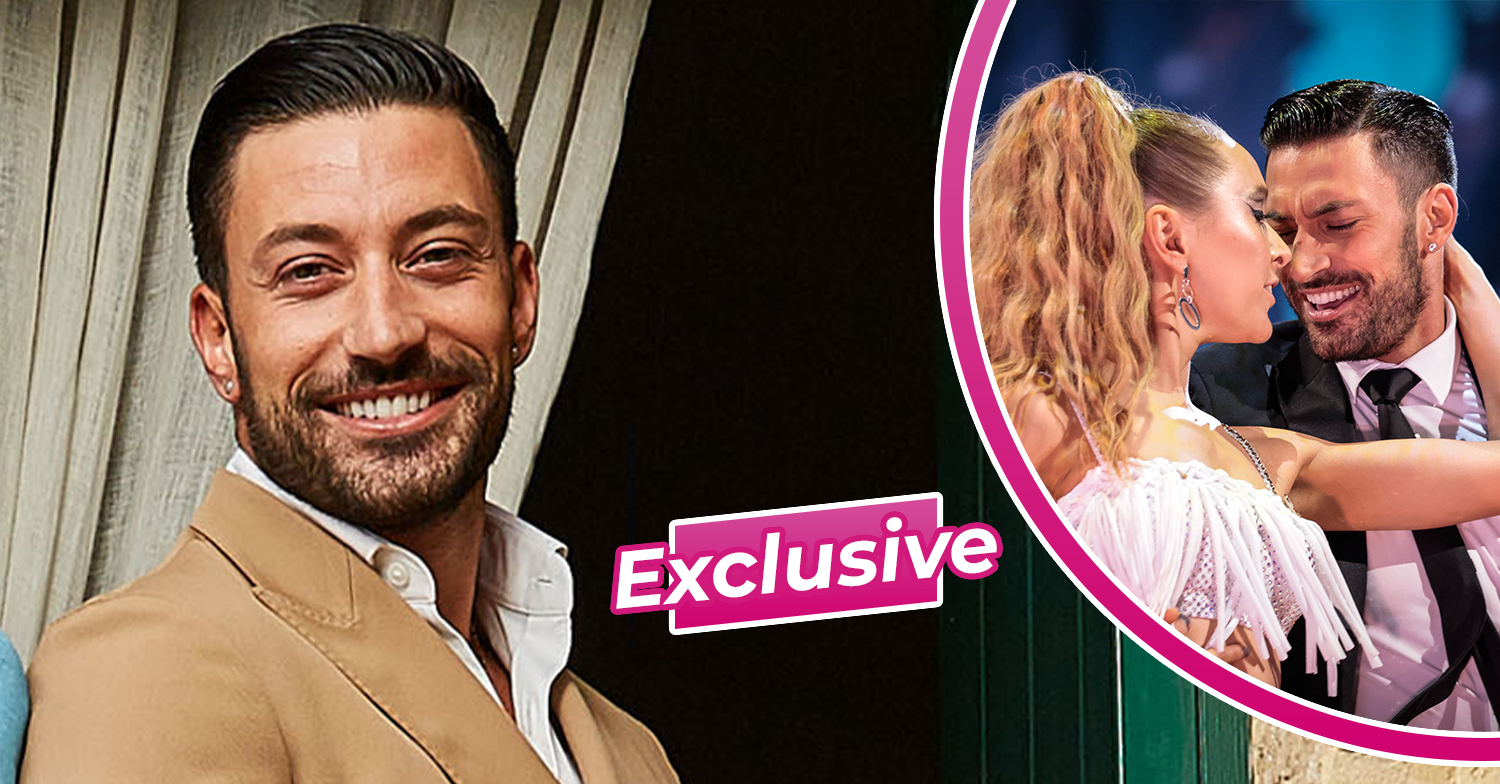 Giovanni Pernice smiling and with Rose on Strictly Come Dancing